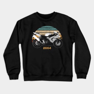 2004 Kawasaki Ninja ZX-10R Vintage Motorcycle Design Crewneck Sweatshirt